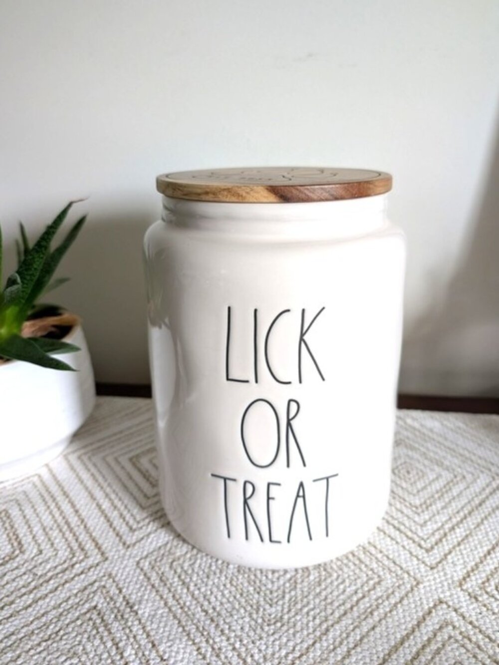 New Rae Dunn Lick or Treat Canister  Artisan Collection by Magenta